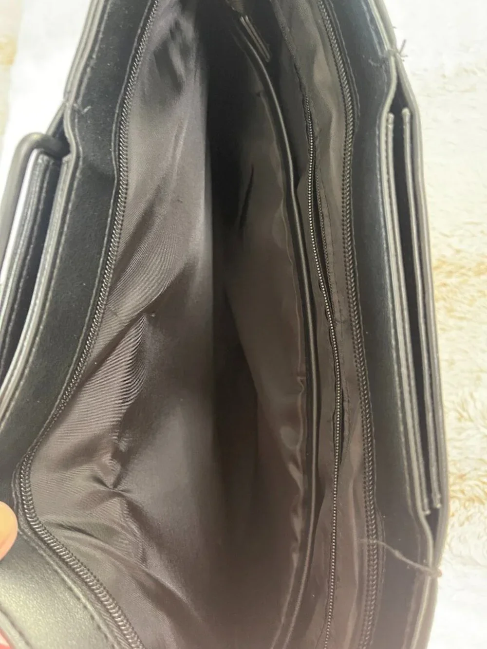 BÉIS Messenger Backpack Black